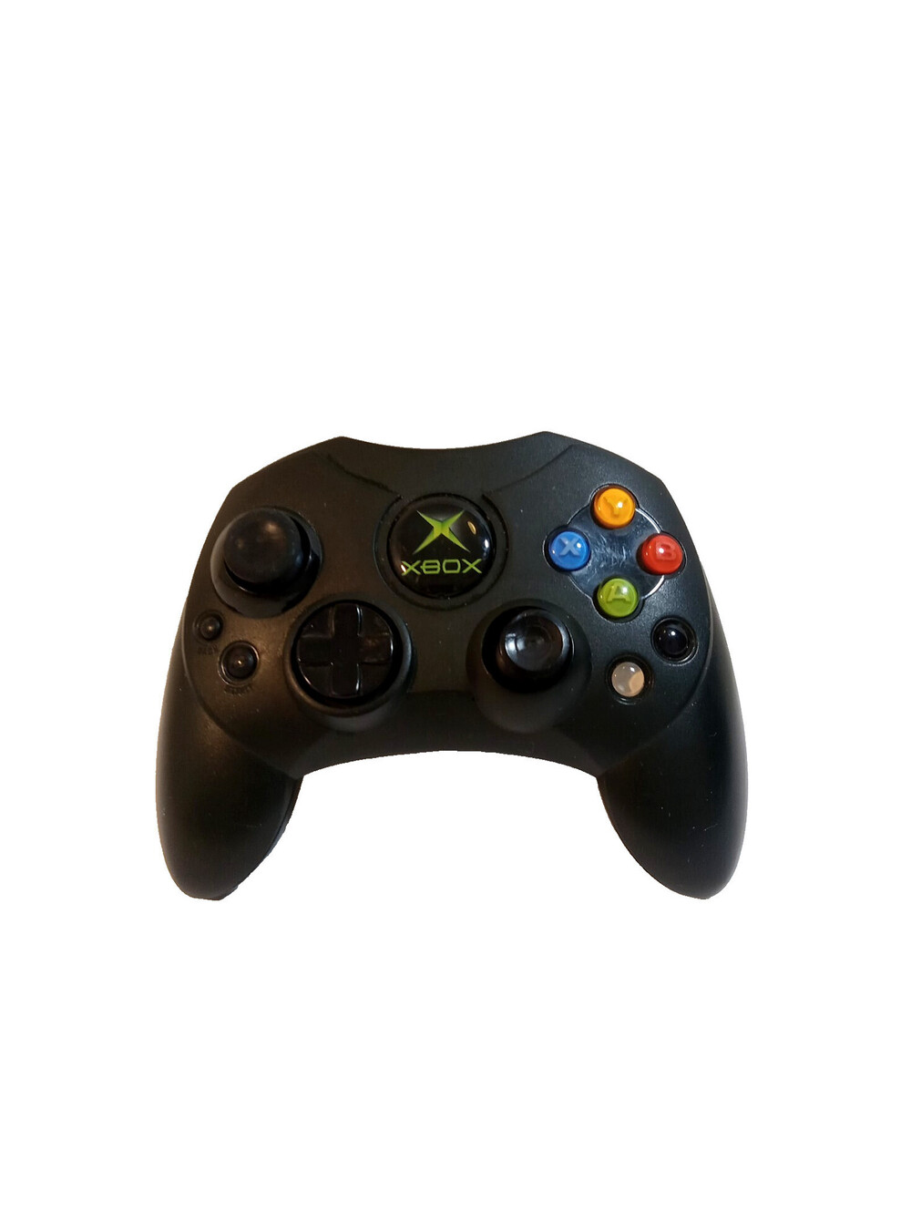 Microsoft Xbox Controller S Y2K Kidcore Retro Black X0869873 OEM Original